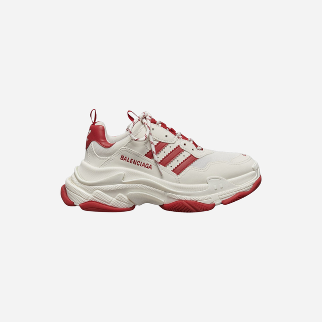 BALENCIAGA X ADIDAS TRIPLE S WHITE RED The Mainstreet Marketplace