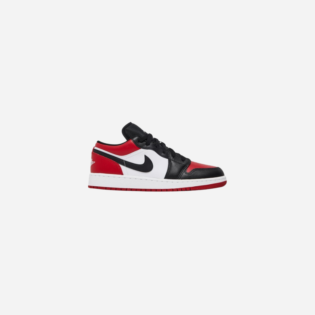 Jordan 1 low Bred order toe