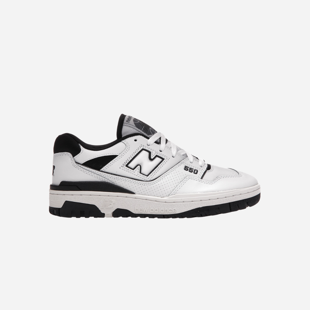 NEW BALANCE 550 WHITE BLACK The Mainstreet Marketplace