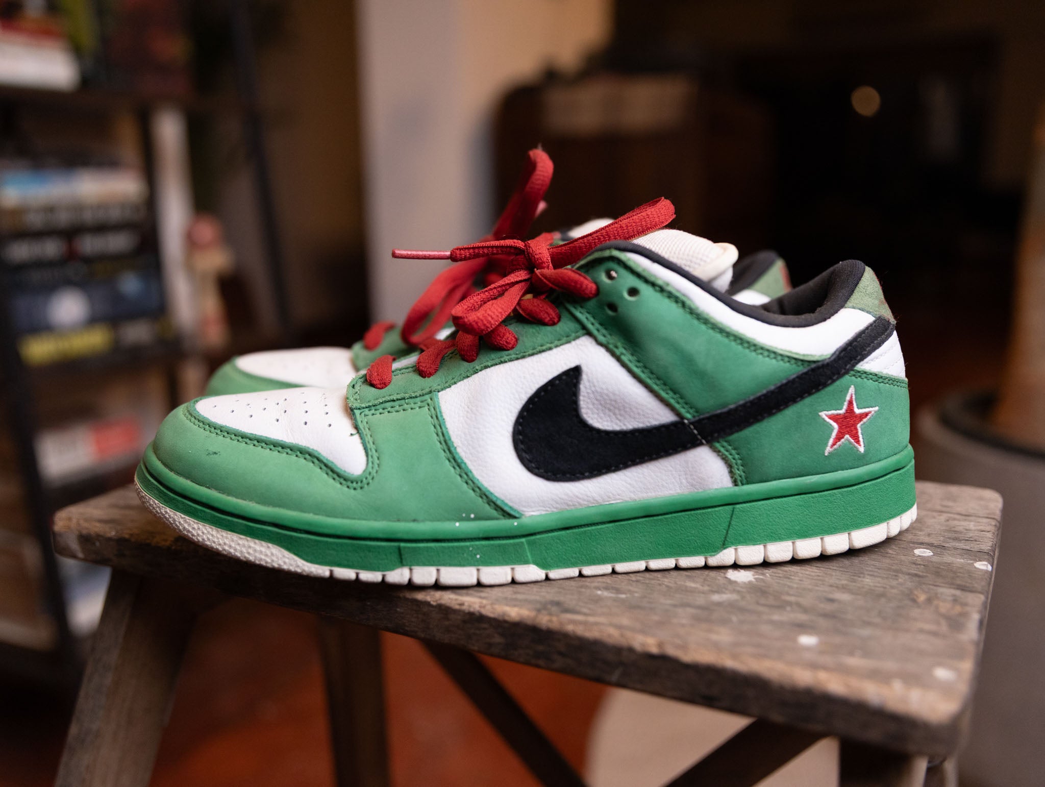 SB Dunk Low Pro Heineken (UK 10) – The Mainstreet Marketplace