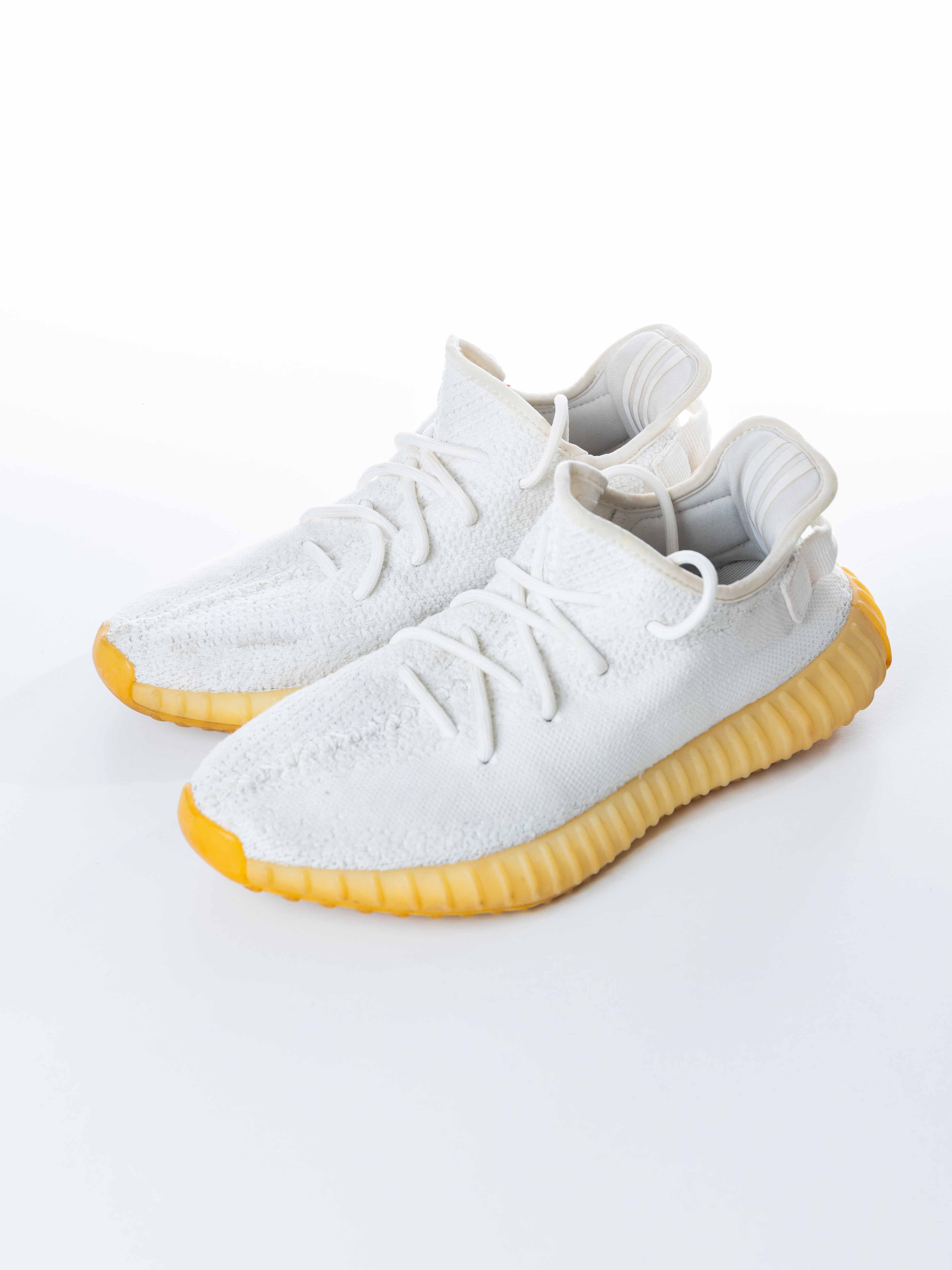 Adidas Yeezy Boost 350 V2 Cream Triple White (UK 5) The Mainstreet Marketplace Adidas Yeezy Boost 350 V2 Cream Triple White (UK 5) The Mainstreet Marketplace
