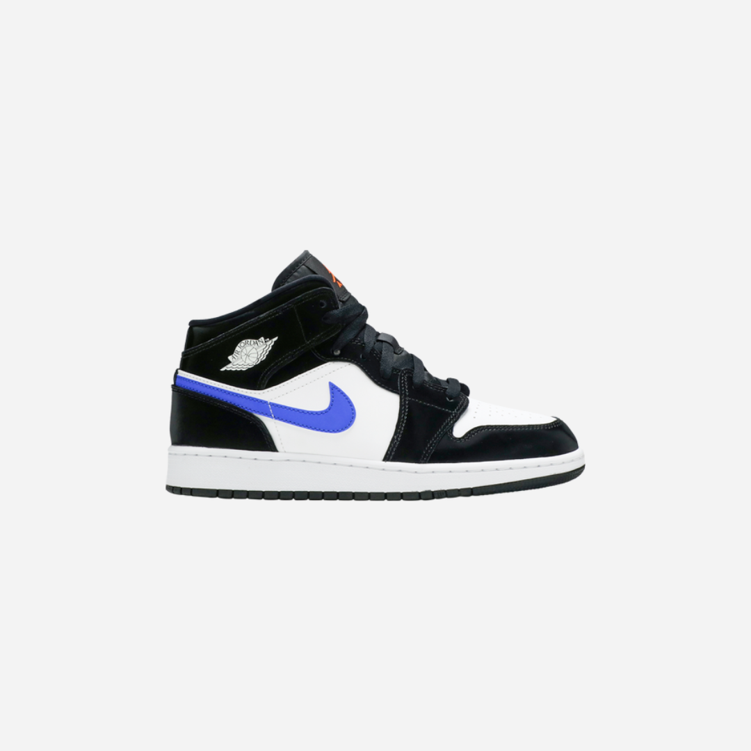 JORDAN 1 MIDBLACK RACER BLUE WHITE GS The Mainstreet Marketplace