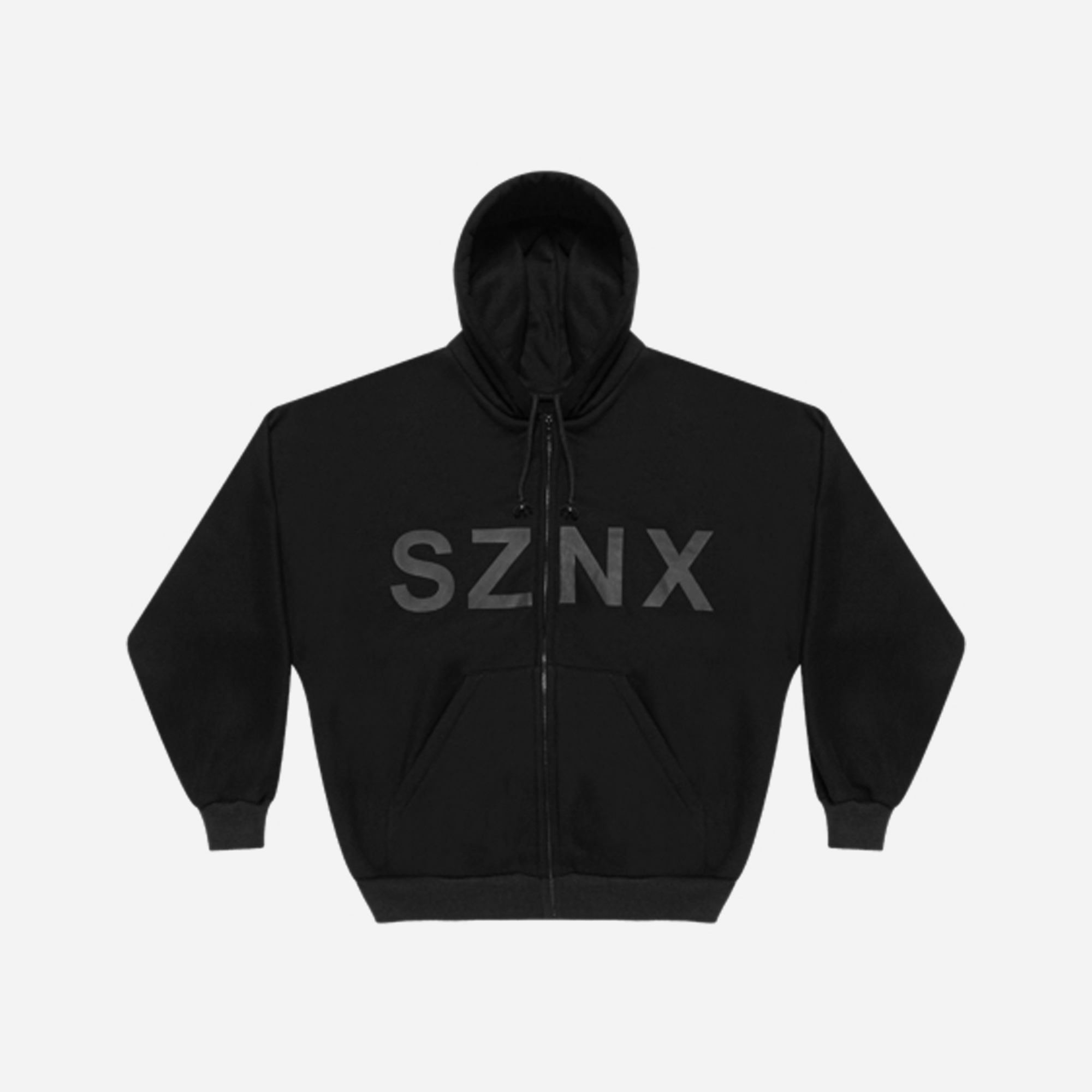 Yeezy by Kanye Black Zip Front SZNX Hoodie HD-10 – The Mainstreet Yeezy by Kanye Black Zip Front SZNX Hoodie HD-10 – The Mainstreet