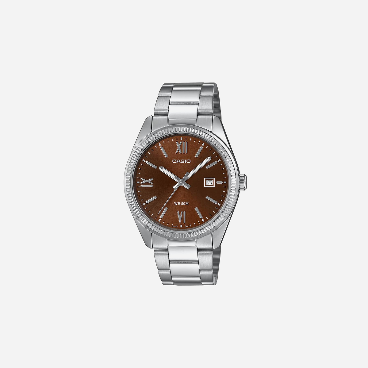 Casio Enticer Brown Dial Analog Watch