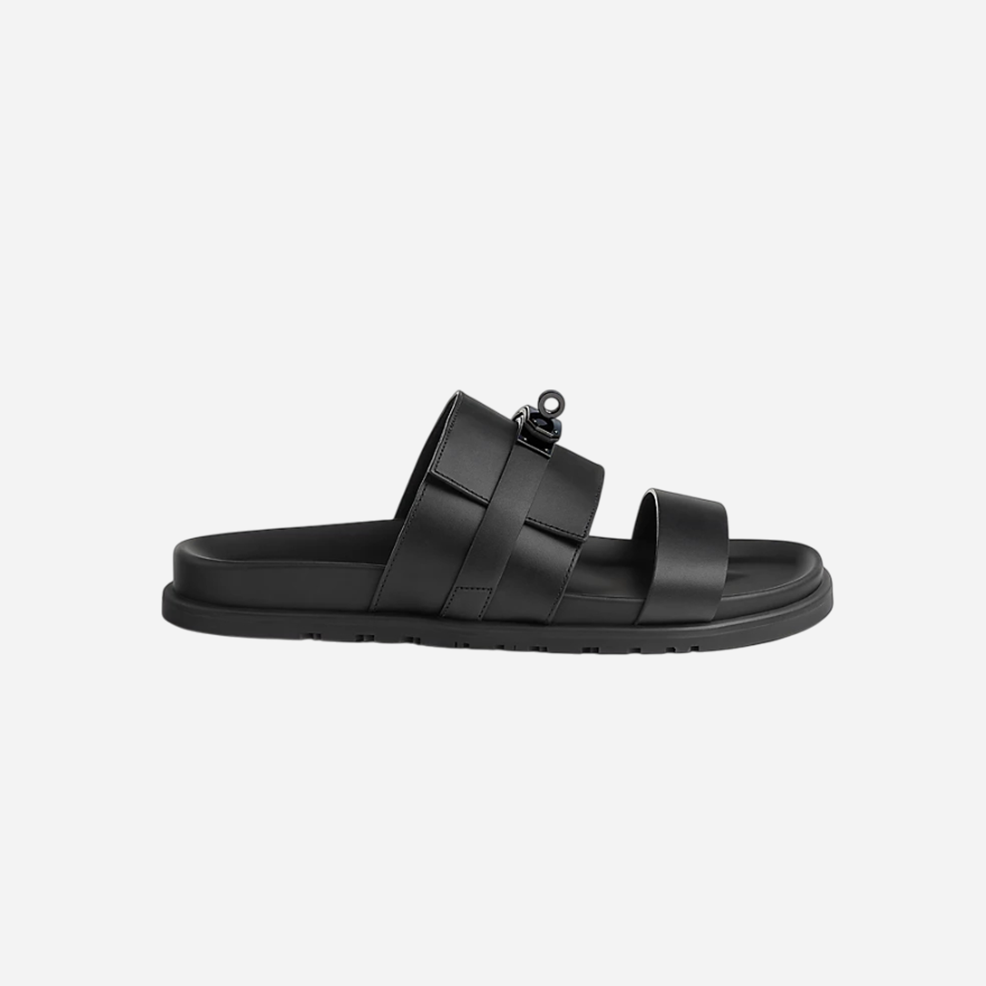 Hermes Jackson Sandal Noir – The Mainstreet Marketplace Hermes Jackson Sandal Noir – The Mainstreet Marketplace