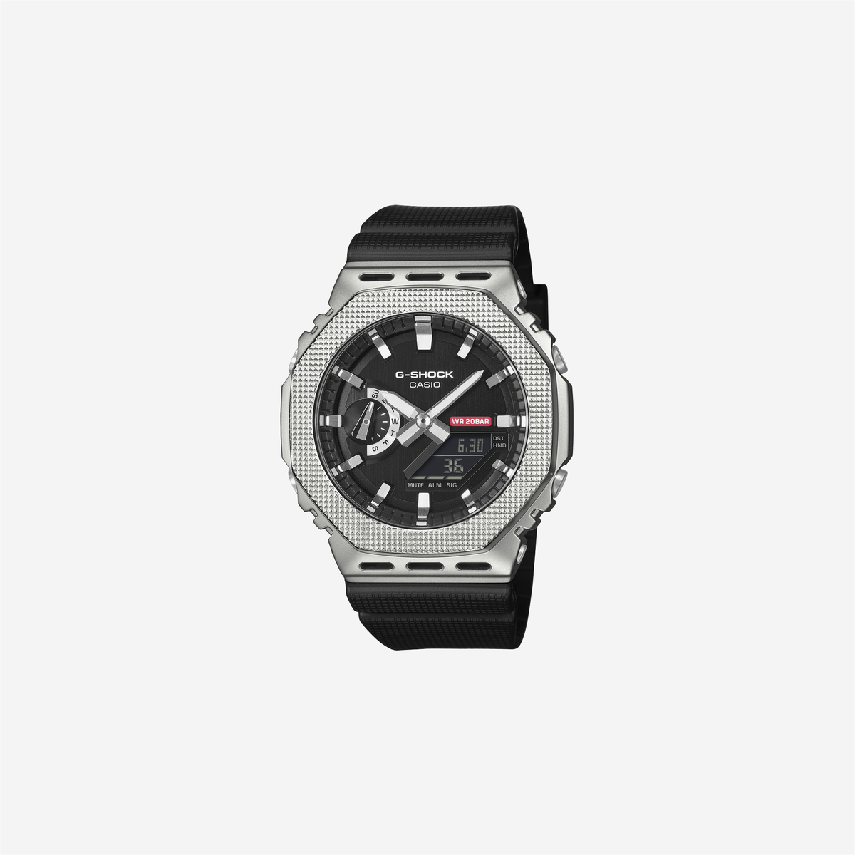 Casio G-Shock GM-2100M-1ADR Quartz Black Dial Analog-Digital Resin Watch