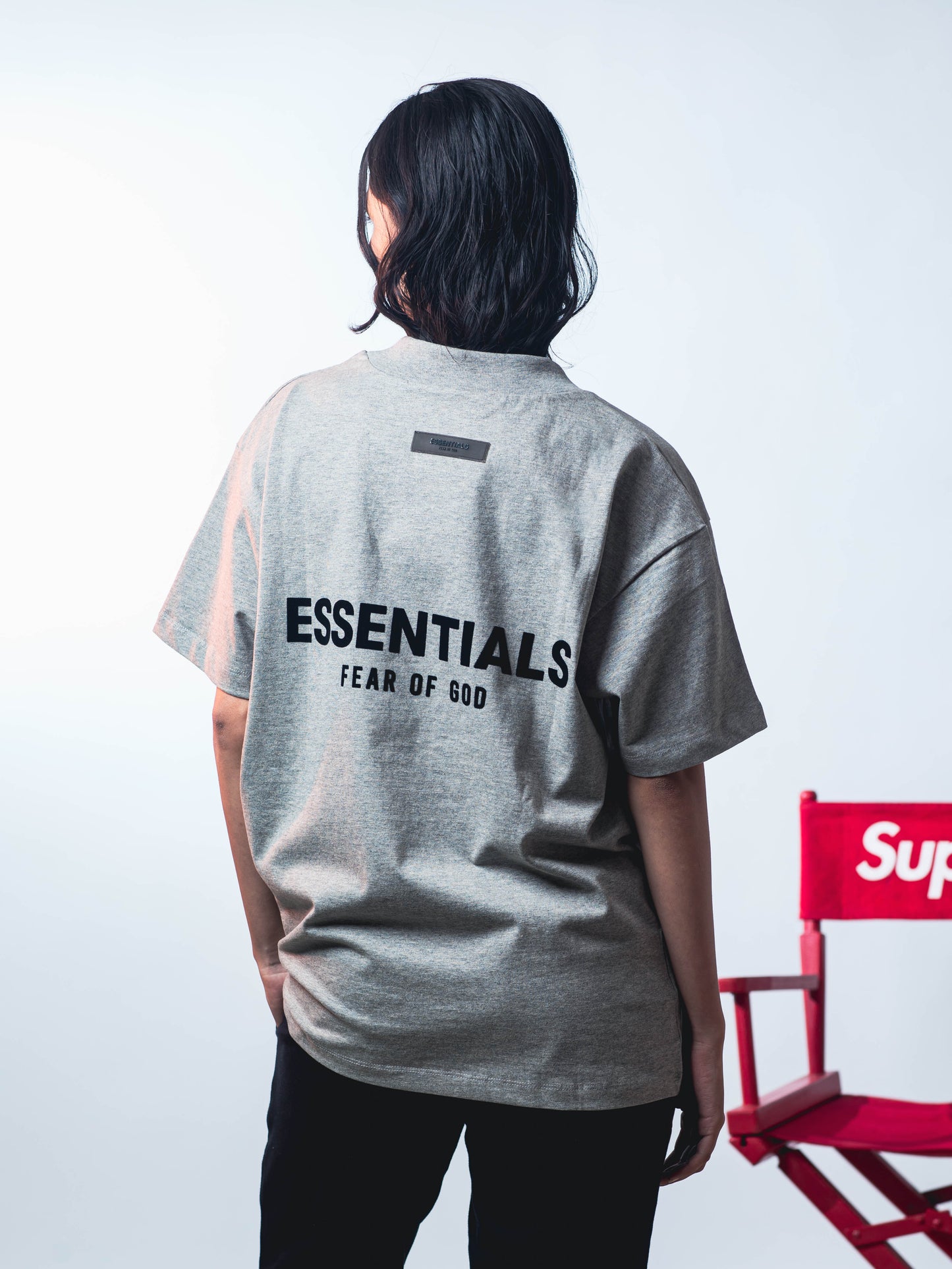 FEAR OF GOD ESSENTIALS TEE OATMEAL