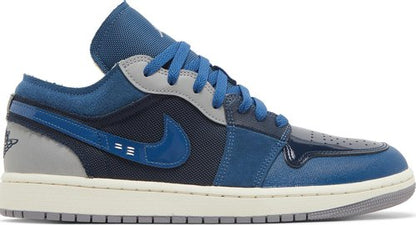 Jordan 1 Low Se Craft Obsidian French Blue Ashen Slate White