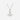 Vivienne Westwood Lee Orb Pendant - Platinum / White