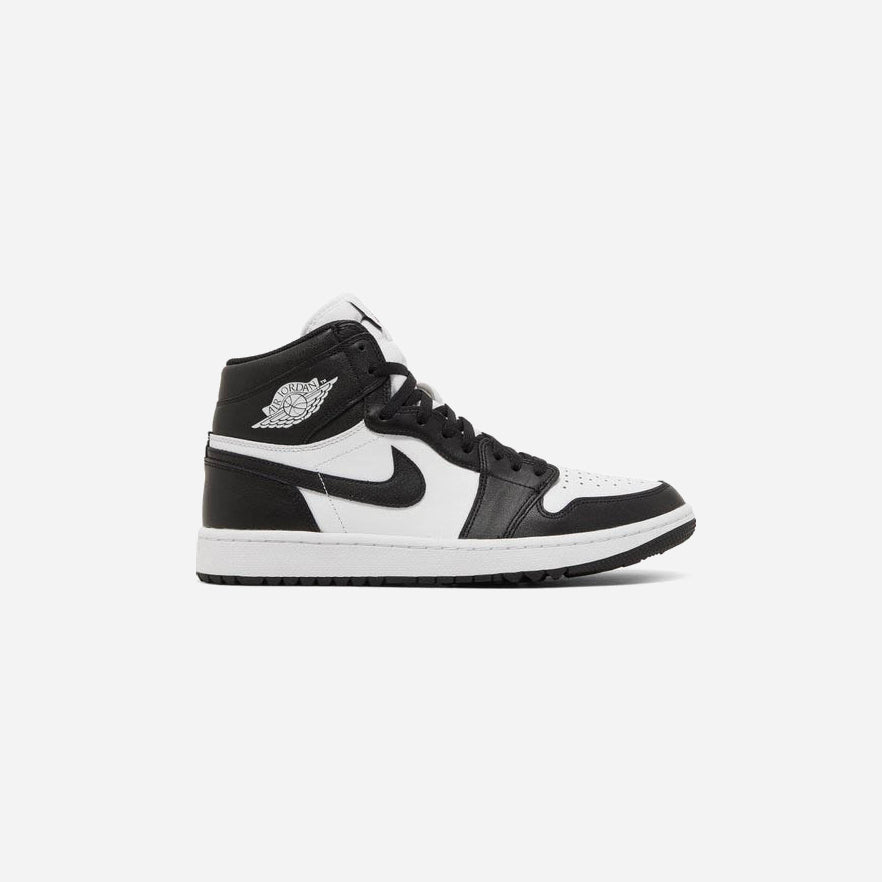 JORDAN 1 RETRO HIGH GOLF BLACK WHITE