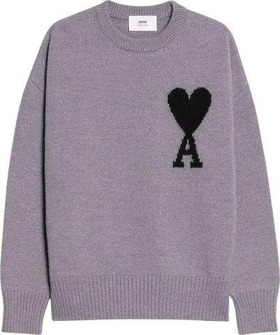Grey Ami De Coeur Sweater "Grey/Black"