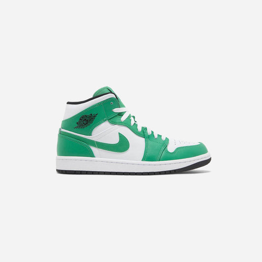 JORDAN 1 MID LUCKY GREEN