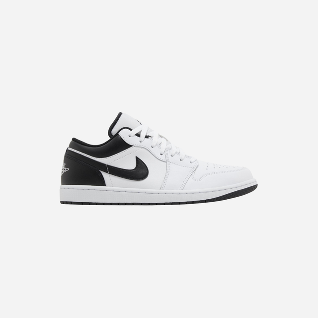 JORDAN 1 LOW WHITE BLACK