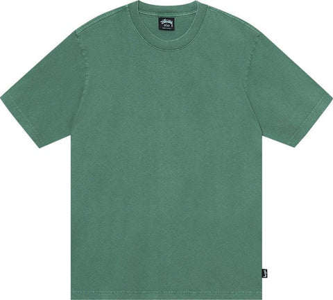Stussy Heavy Weight Pigment Dyed Crew Tee - Pine