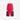 Nahmias Baggy Fit Color-Blocked Warm Up Track Pant - Red Nylon