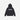 Vowels Blur Hoodie - Black