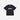 Vowels Blur Tee - Black