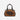 Diesel 1DR Dome Suede And Grainy Pu Small Bowling Bag - Brown