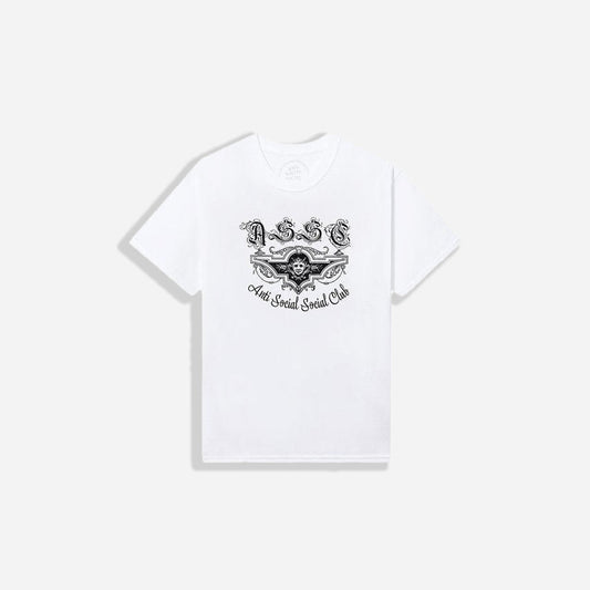 ANTI SOCIAL SOCIAL CLUB X 2 TONE FEAST OR FAMINE TEE 'WHITE'