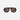 Elisa Johnson Jane Sunglasses - Gloss Black / Dark Brown