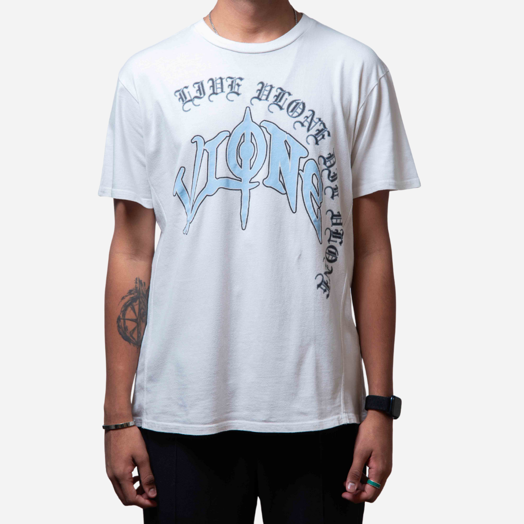 Live Alone Die Alone T-Shirt White