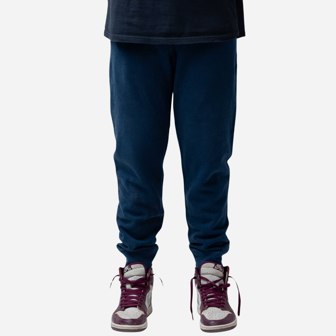 Bape Back Print Navy Sweatpants