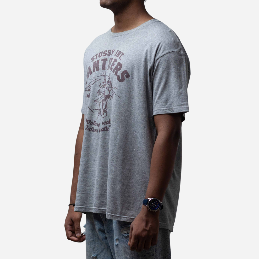 Stussy Panthers Tee Grey