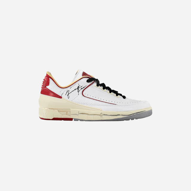 JORDAN 2 RETRO LOW SP OFF-WHITE WHITE RED