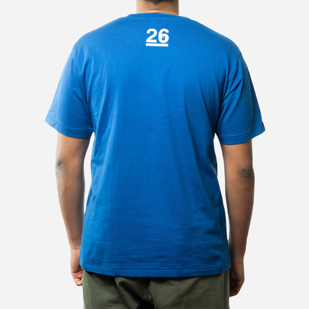 Bape Nowhere 26Th Anniversary Tee Blue