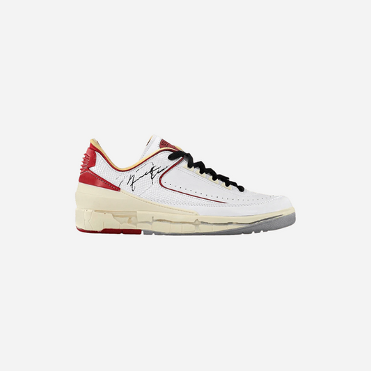 JORDAN 2 OFF WHITE VARSITY RED