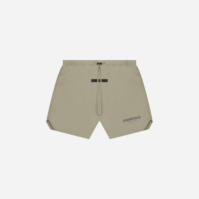 FEAR OF GOD ESSENTIALS VOLLEY SHORT PISTACHIO