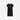 Alexander Wang Logo Fitted Short Sleeve Mini Dress - Black