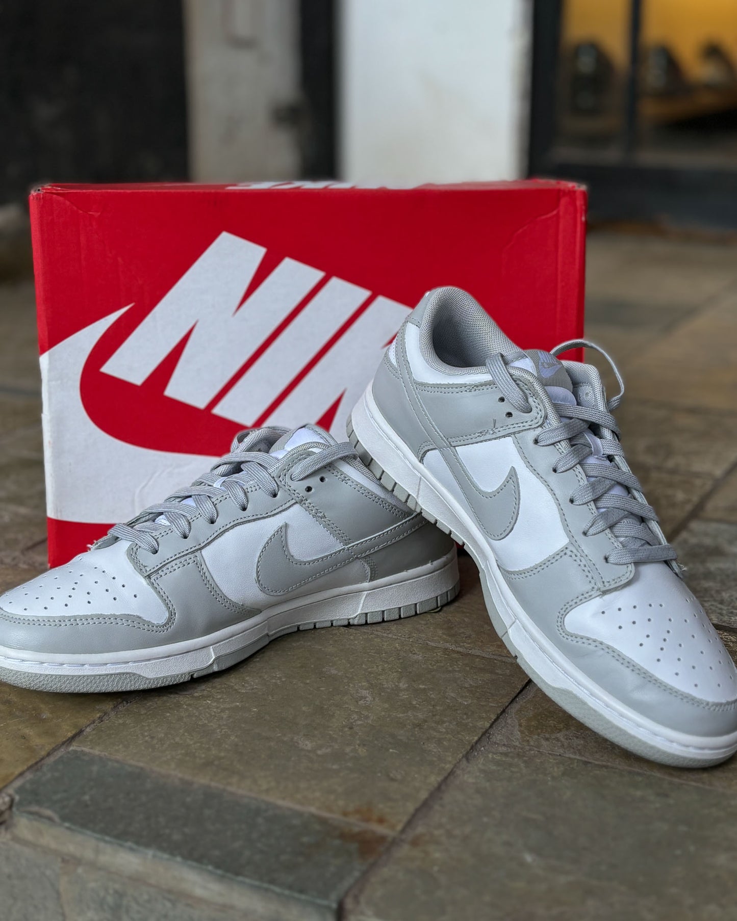 Nike Dunk Low Retro White/ Grey FOG