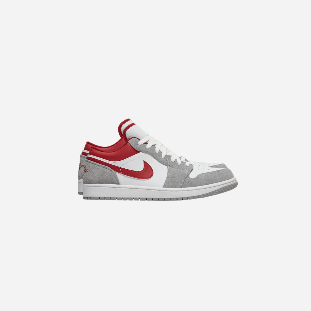 Jordan 1 Low Se Light Smoke Grey Gym Red