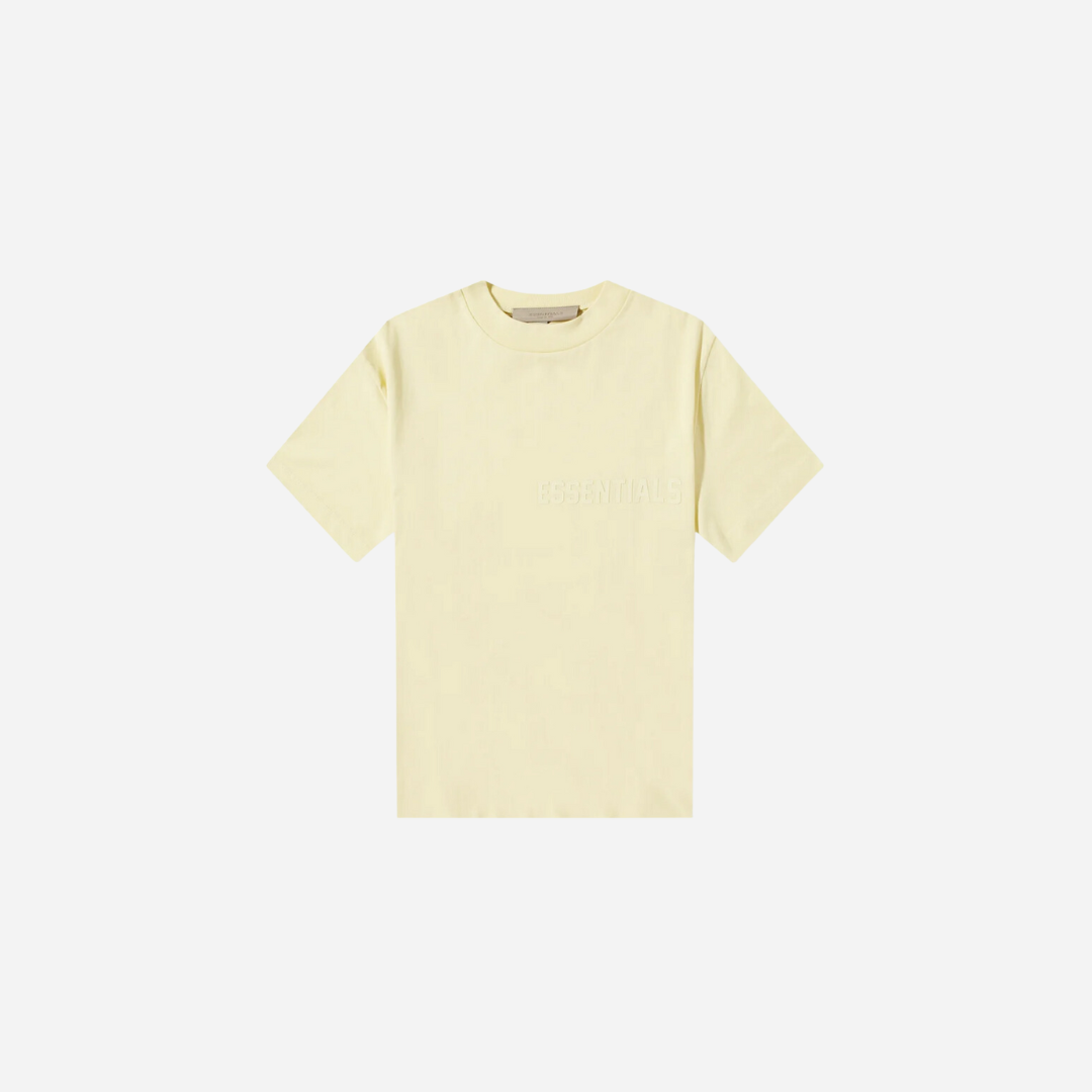 FEAR OF GOD ESSENTIALS T-SHIRT CANARY