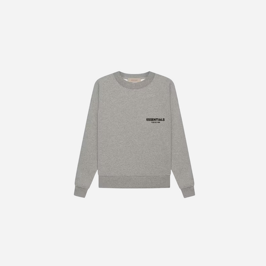 FEAR OF GOD ESSENTIALS CREWNECK (SS22) DARK OATMEAL