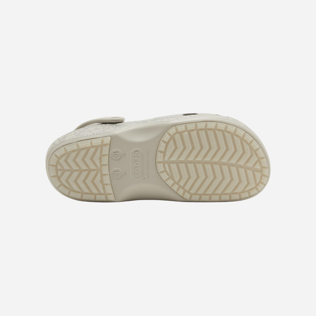 CROCS CLASSIC CLOG FUTURA LABORATORIES PEARL WHITE