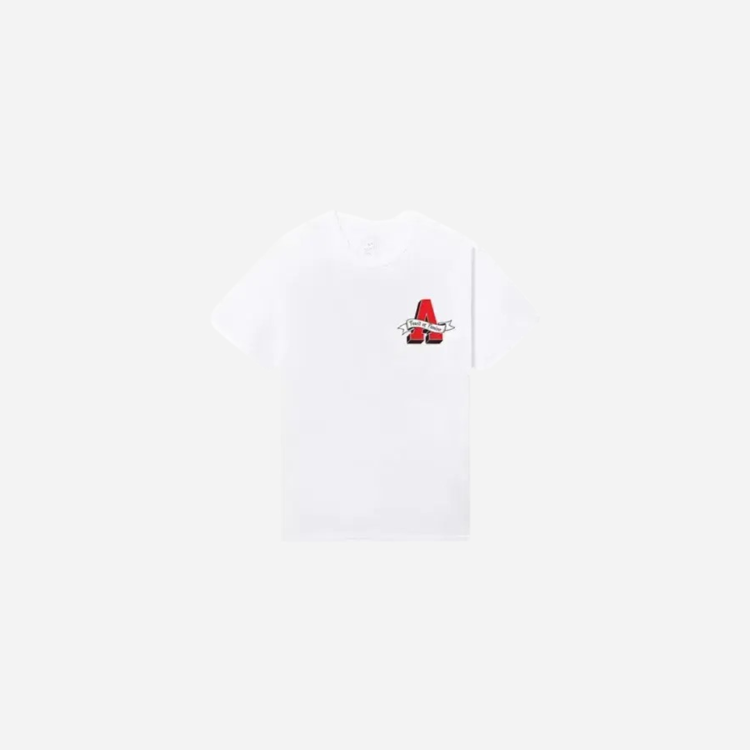 ANTI SOCIAL SOCIAL CLUB X 2 TONE EASY A TEE 'WHITE'