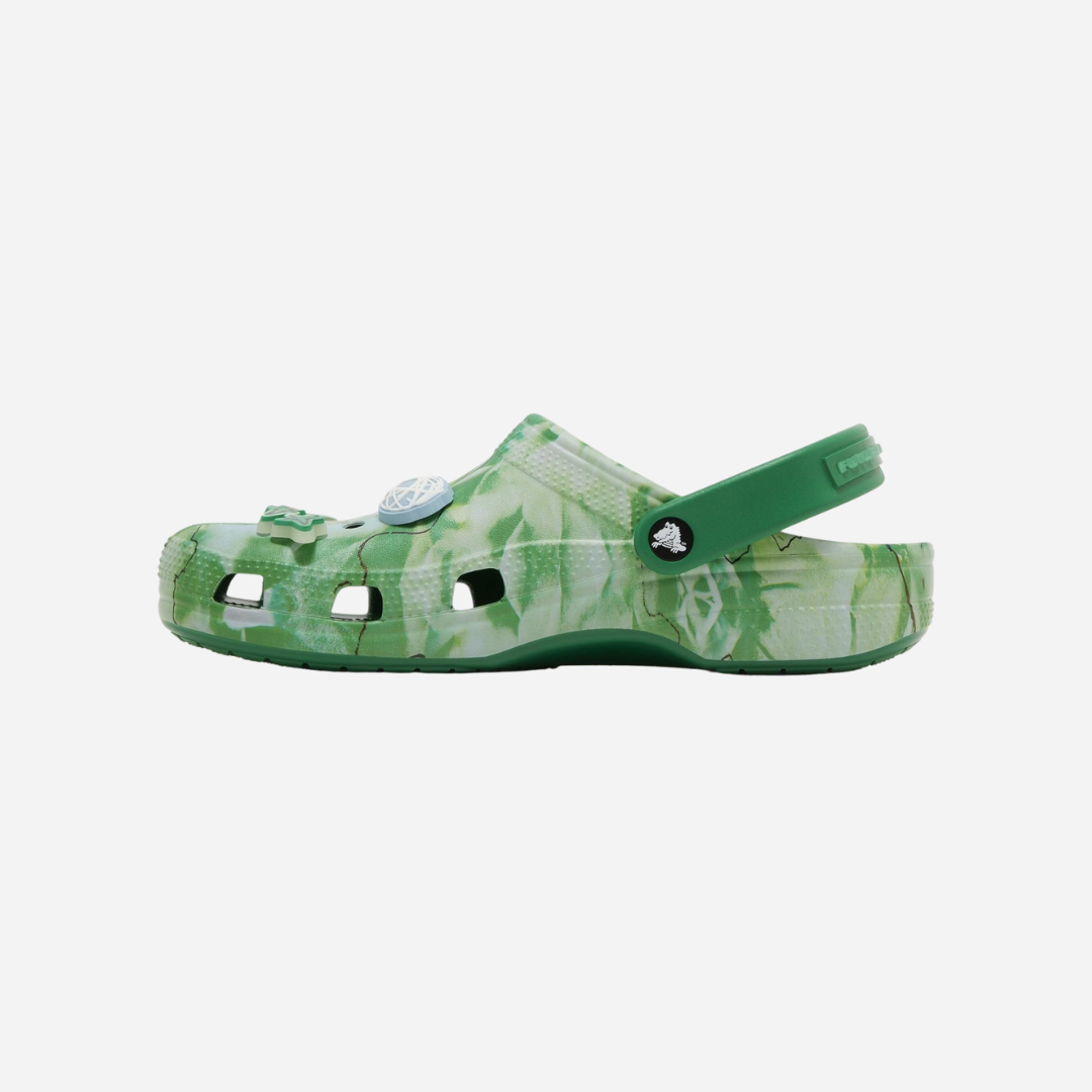 CROCS CLASSIC CLOG FUTURA LABORATORIES GREEN IVY