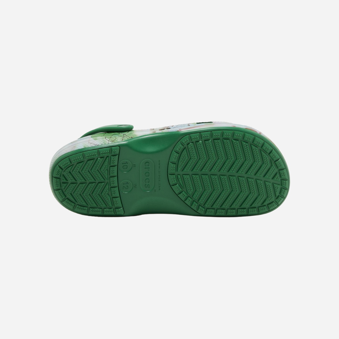 CROCS CLASSIC CLOG FUTURA LABORATORIES GREEN IVY