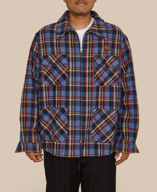 Gucci Overshirt Plaid Jacket