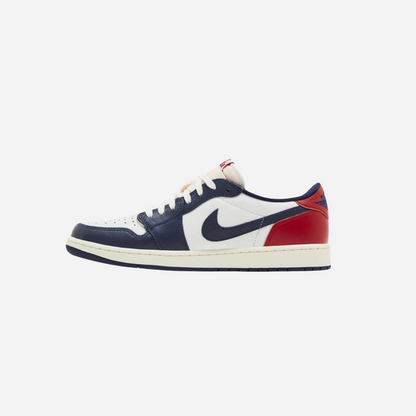 Air Jordan 1 Low OG Gym Red & Midnight Navy 'Howard University'