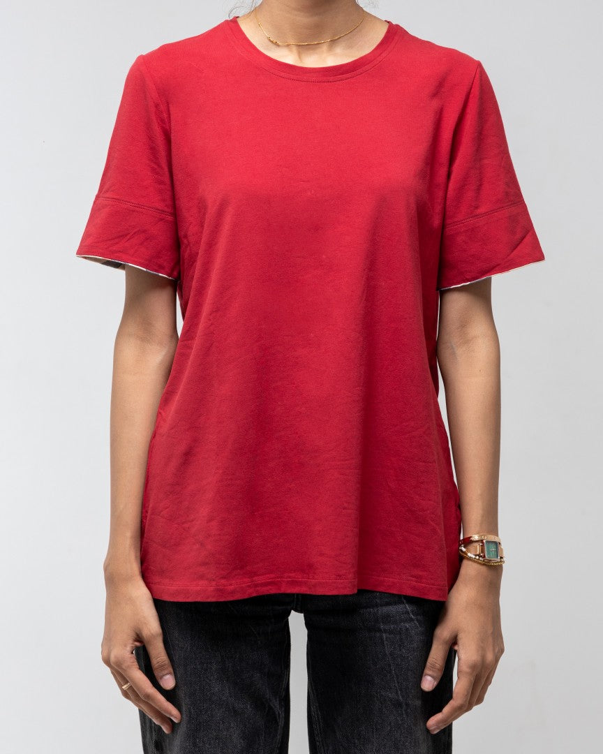 Burberry Red Classic T-shirt