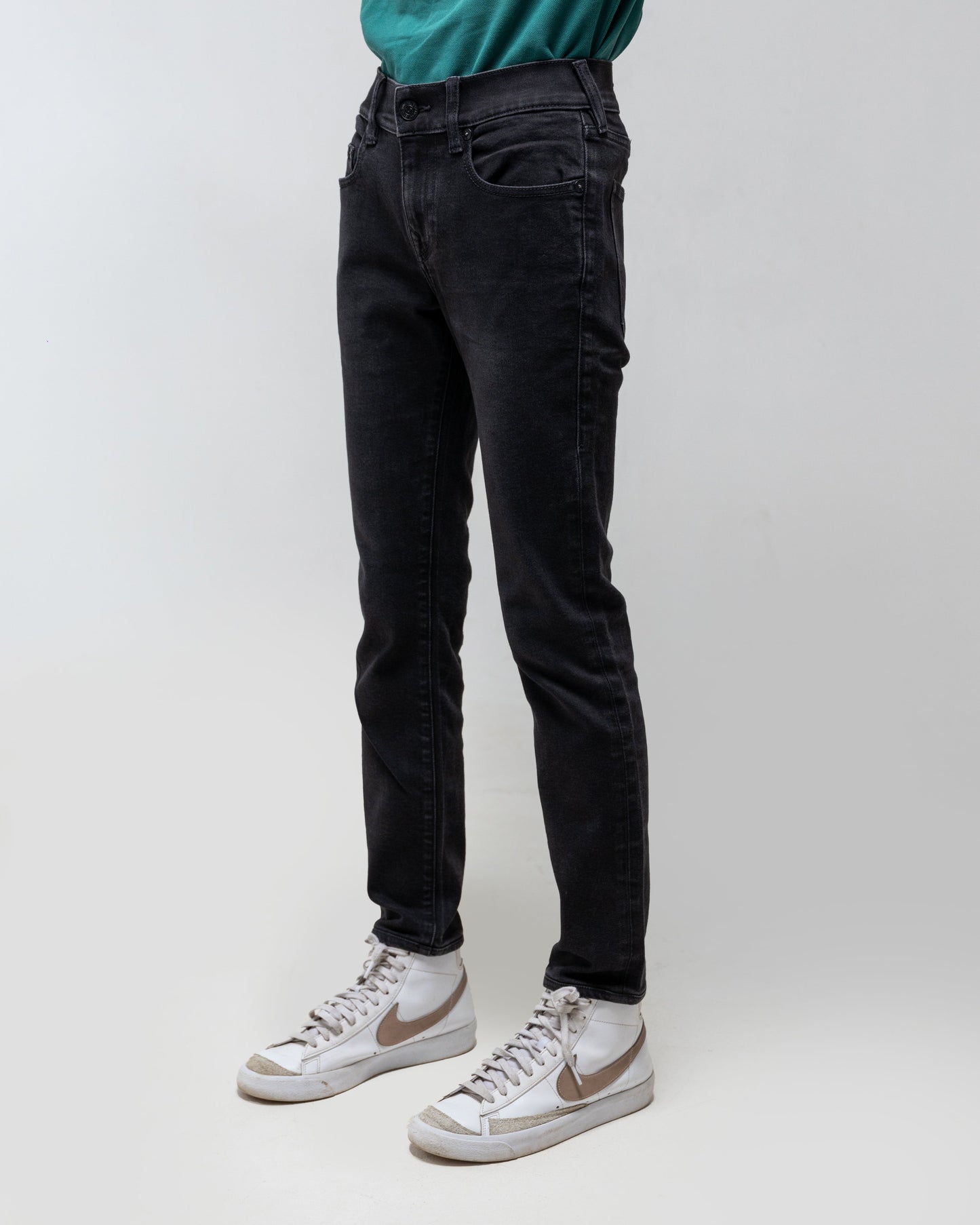 True Religion Rocco Skinny Washed Black Jeans