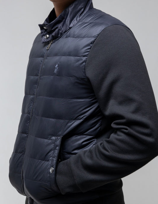 Polo Ralph Lauren Men Black Cotton Padded Jacket