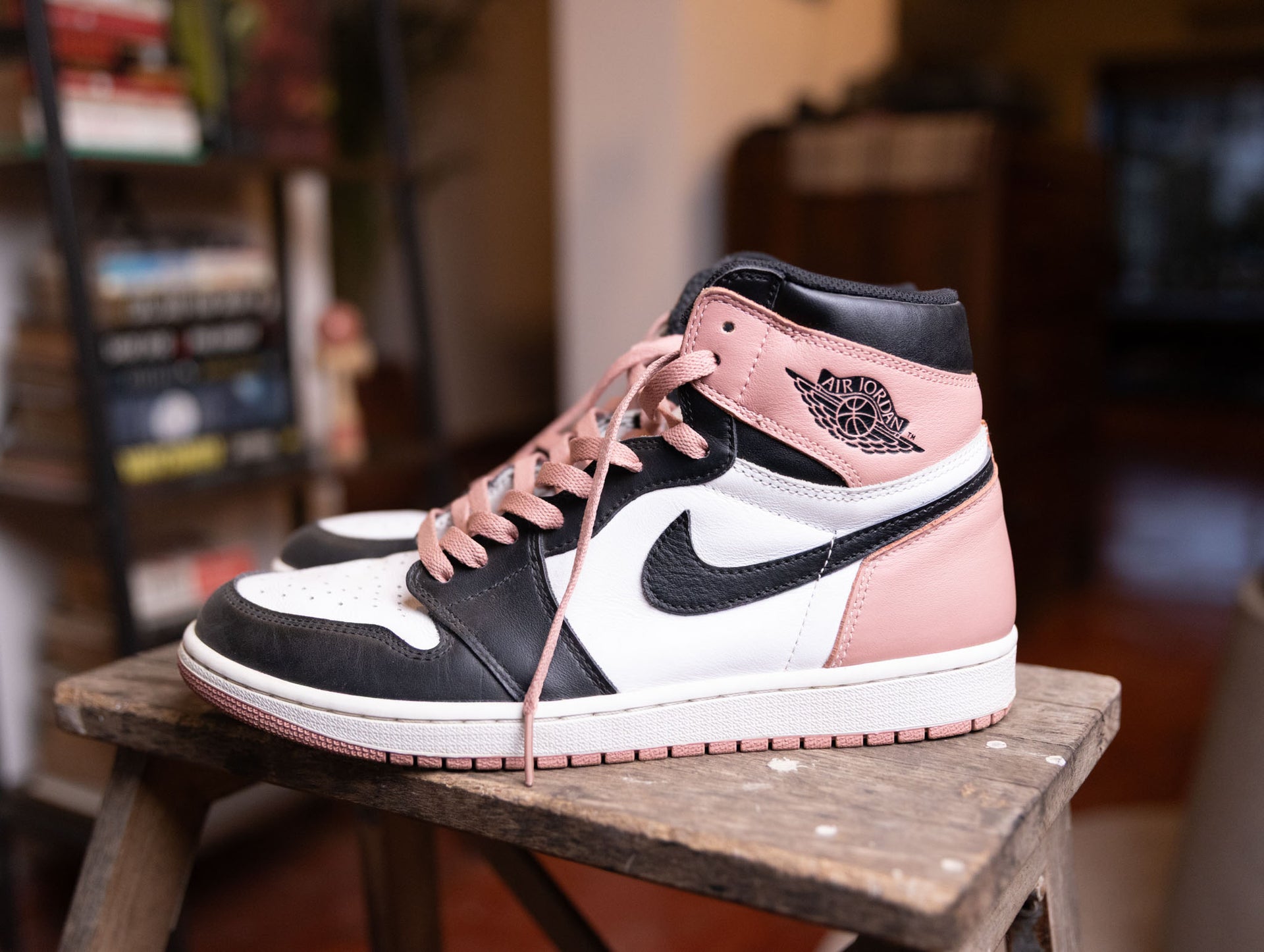 Rust Pink Jordan Air Pink Art Basel X Nike Air Jordan Retro High