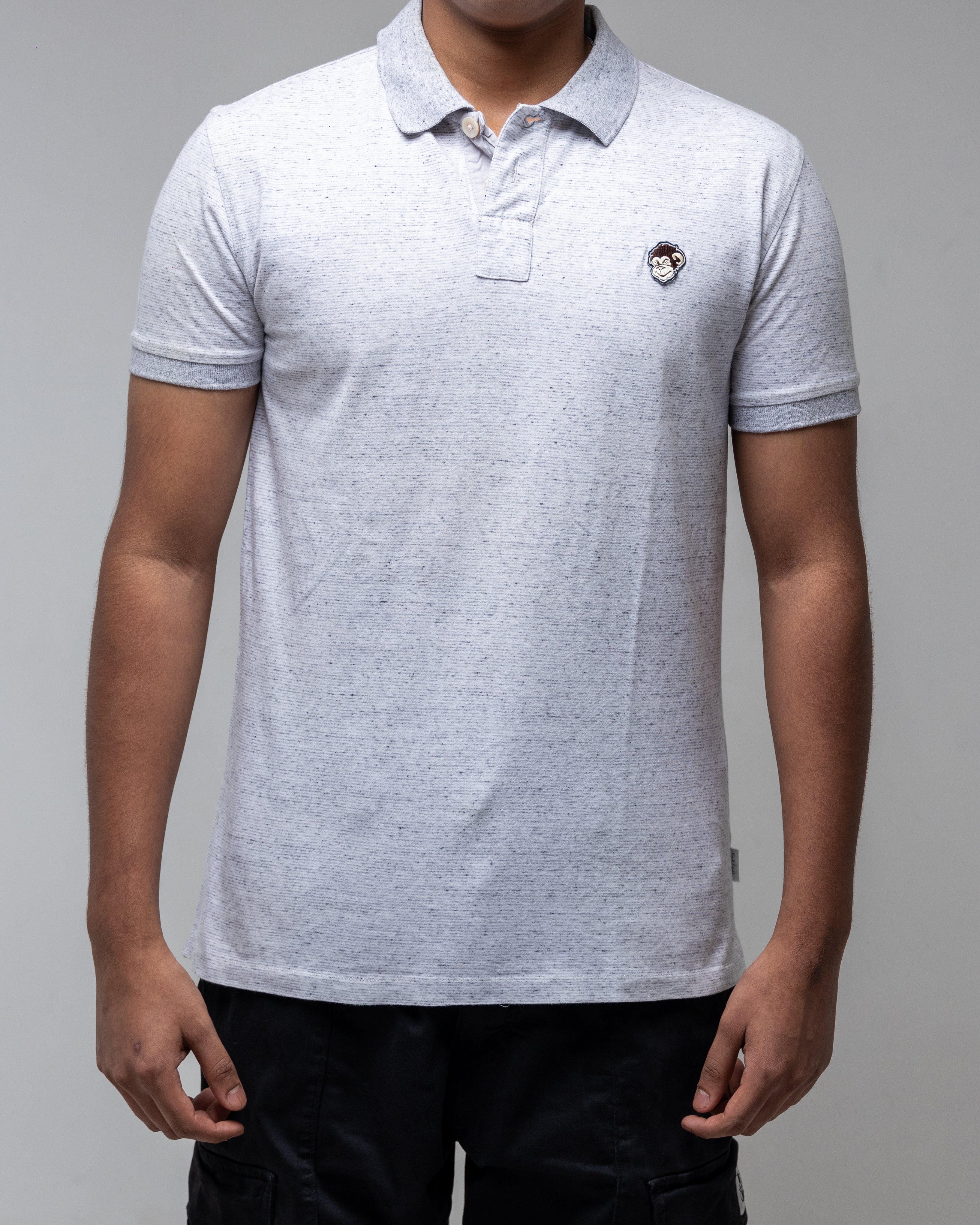 Grey paul smith polo best sale