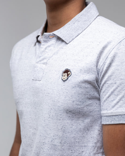 Paul Smith Monkey Badge Polo Grey