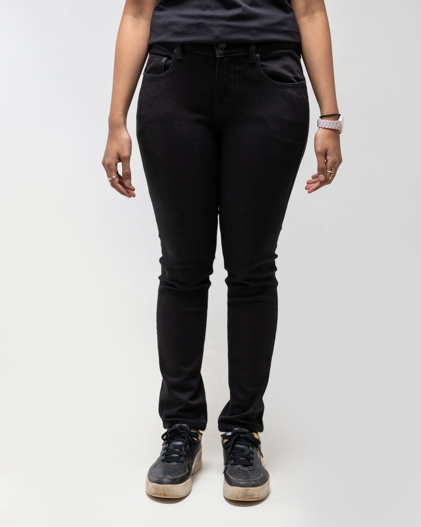 True Religion Rocco Skinny Black Jeans