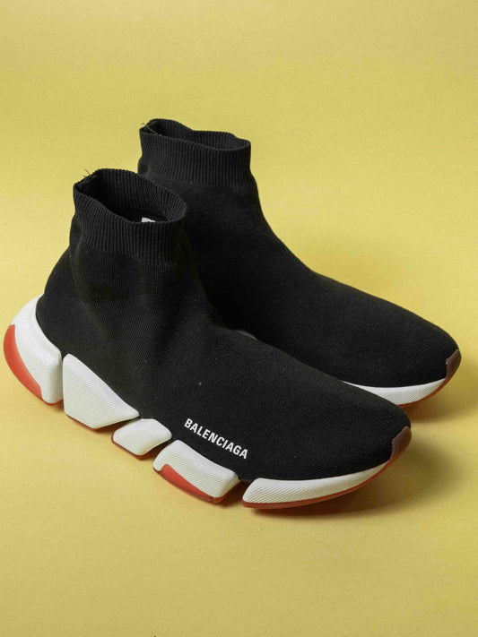 Balenciaga Speed 2.0 Sneaker 'Black Red'